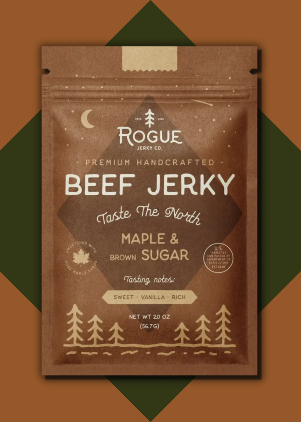 Maple & Brown Sugar Beef Jerky