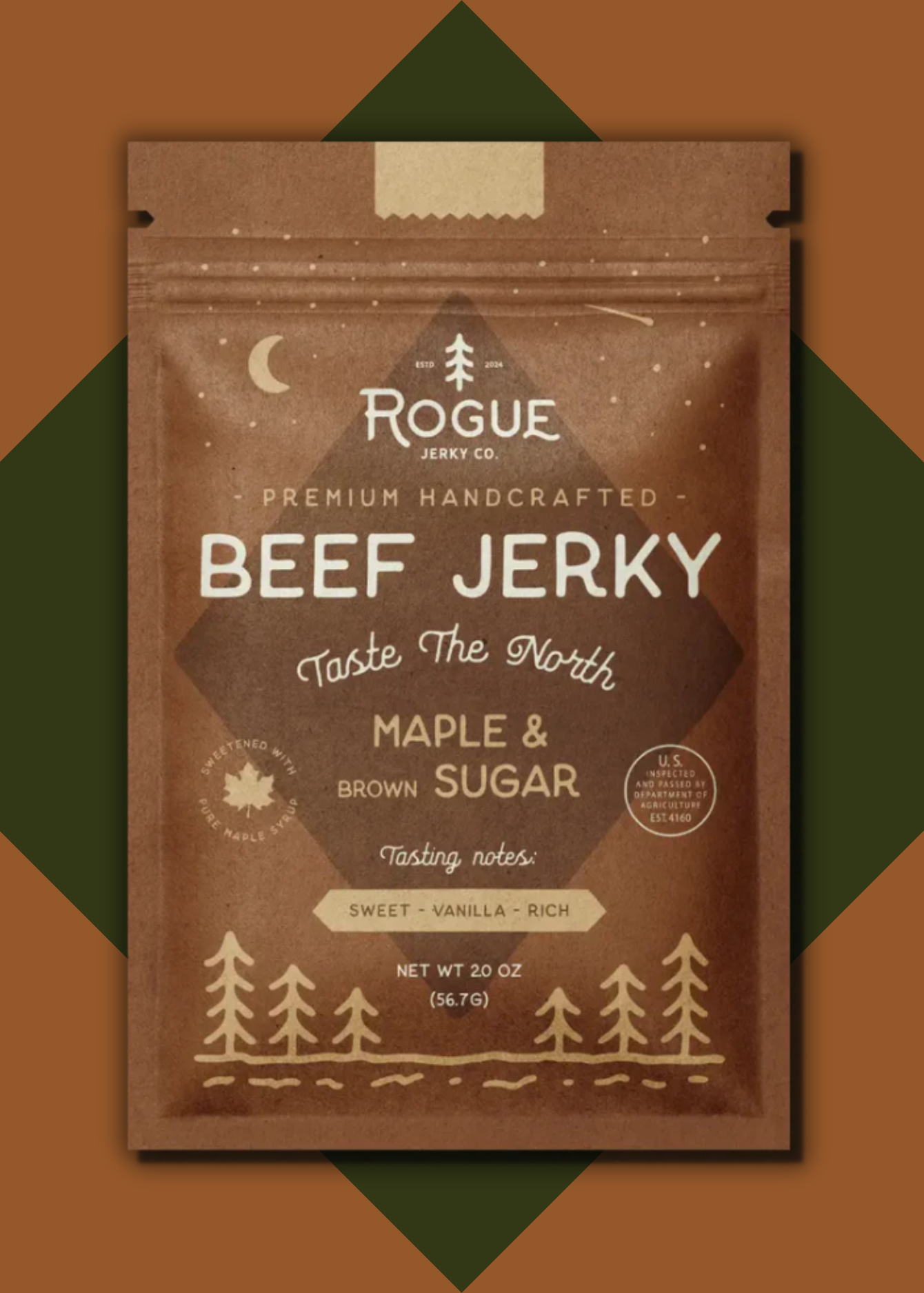 Maple & Brown Sugar Beef Jerky