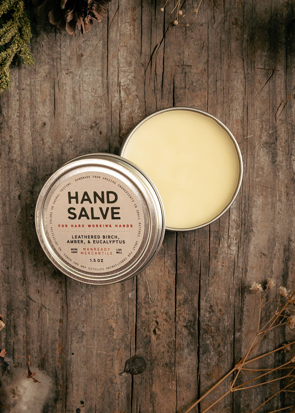 Leathered Birch Hand Salve
