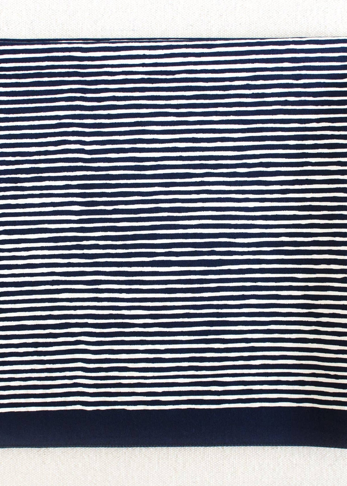 Navy Striped Bandana
