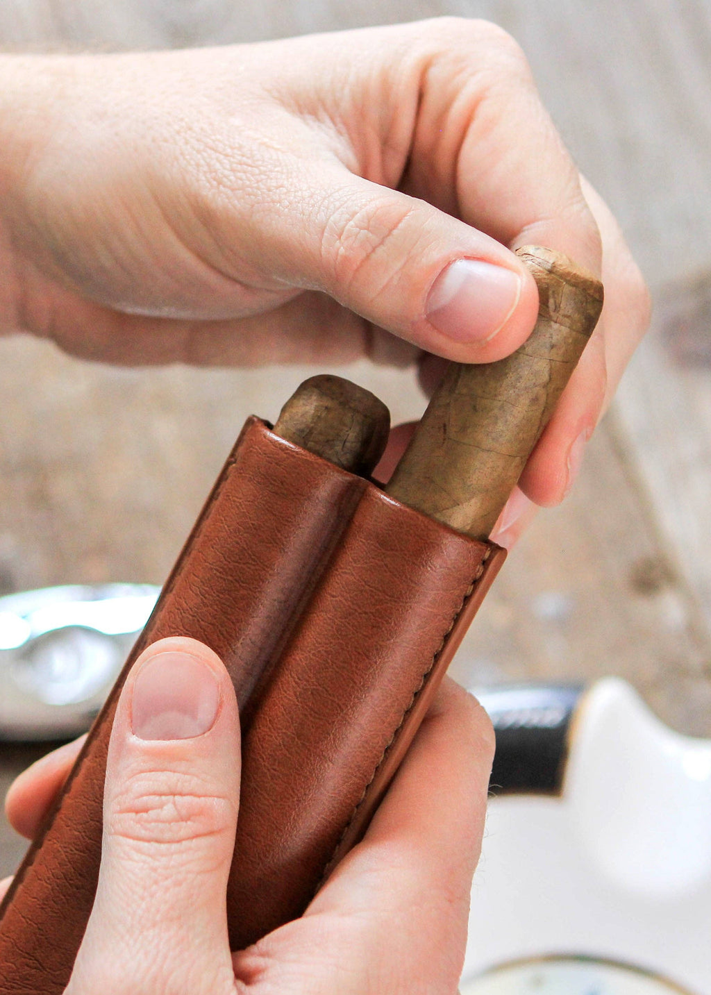 Klaro Two-Cigar Travel Case