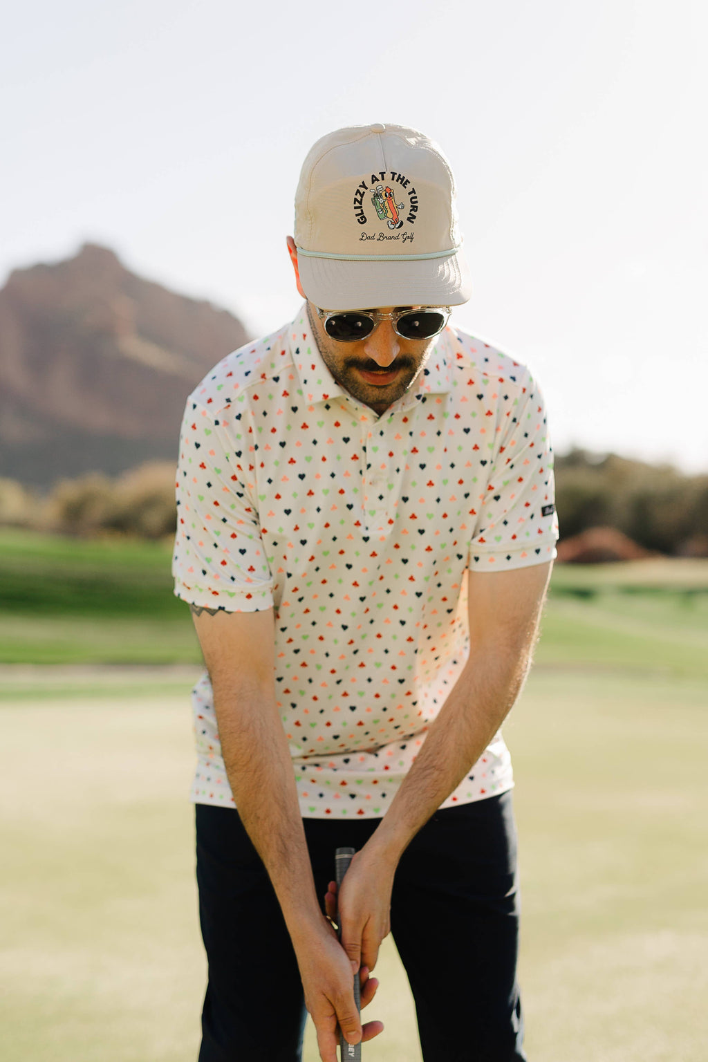 Glizzy at the Turn Golf Dad Hat - Lightweight