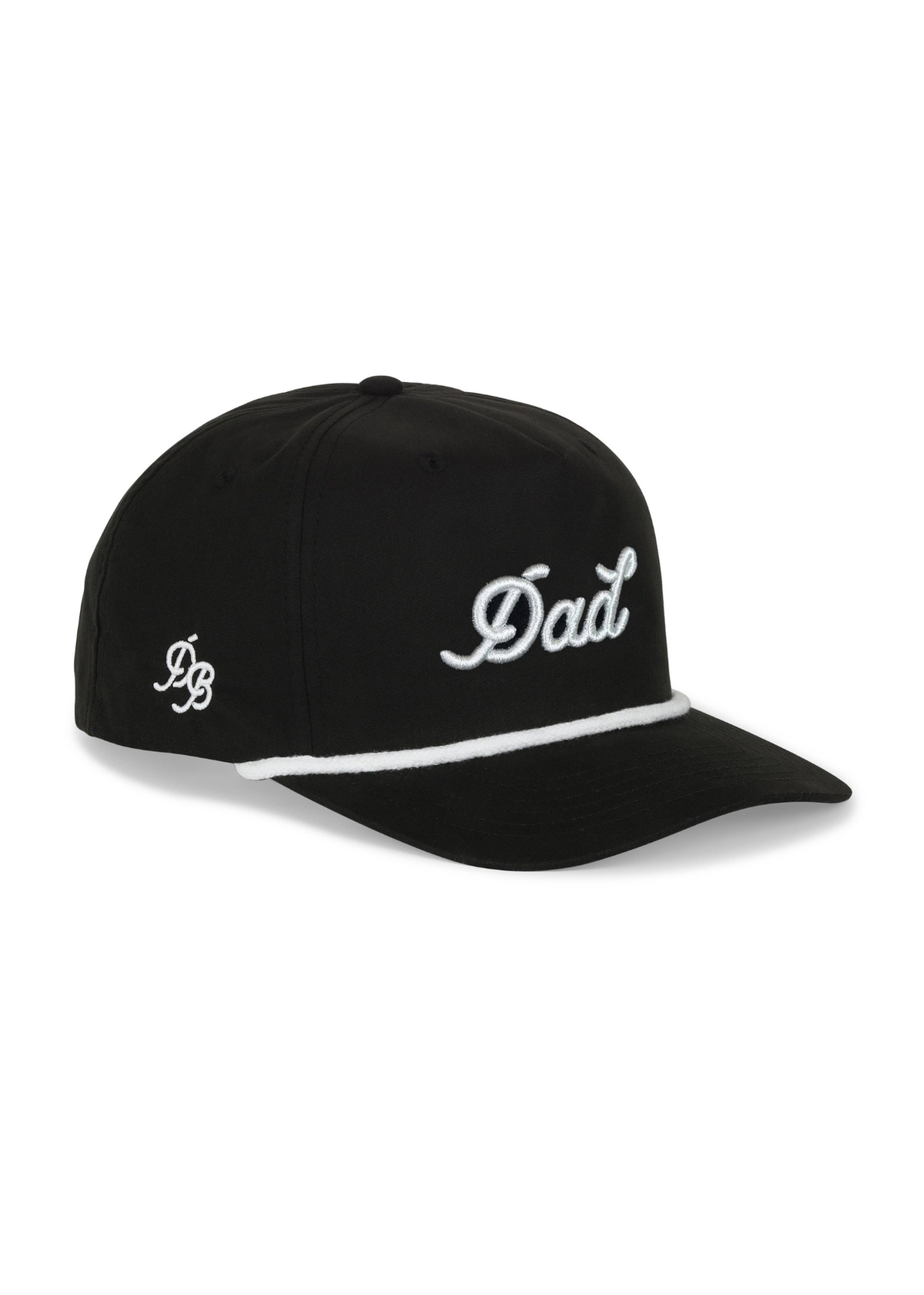 Black & White Dad Snapback Hat