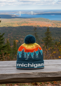 Michigan Forest Knit Beanie