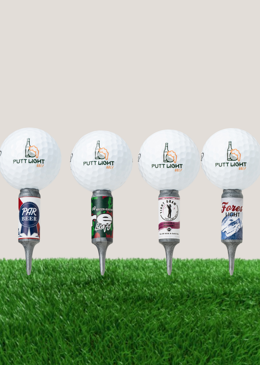 Beer Can Golf Tees