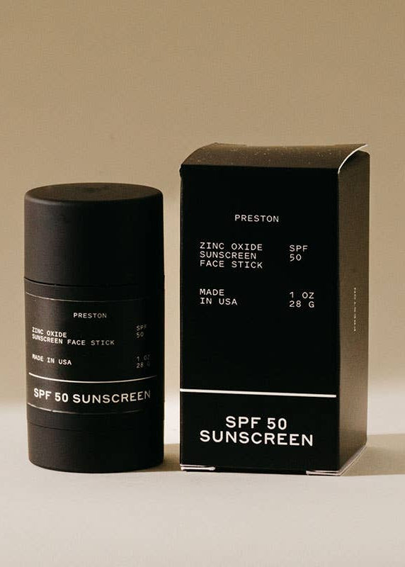 Preston Grooming SPF50 Translucent Sunscreen Face Stick