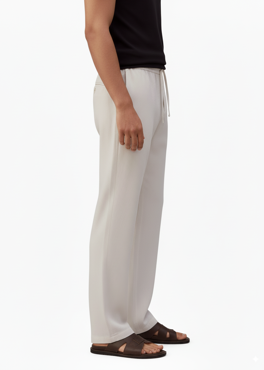 Hawk's Bay Natural Linen Blend Pant