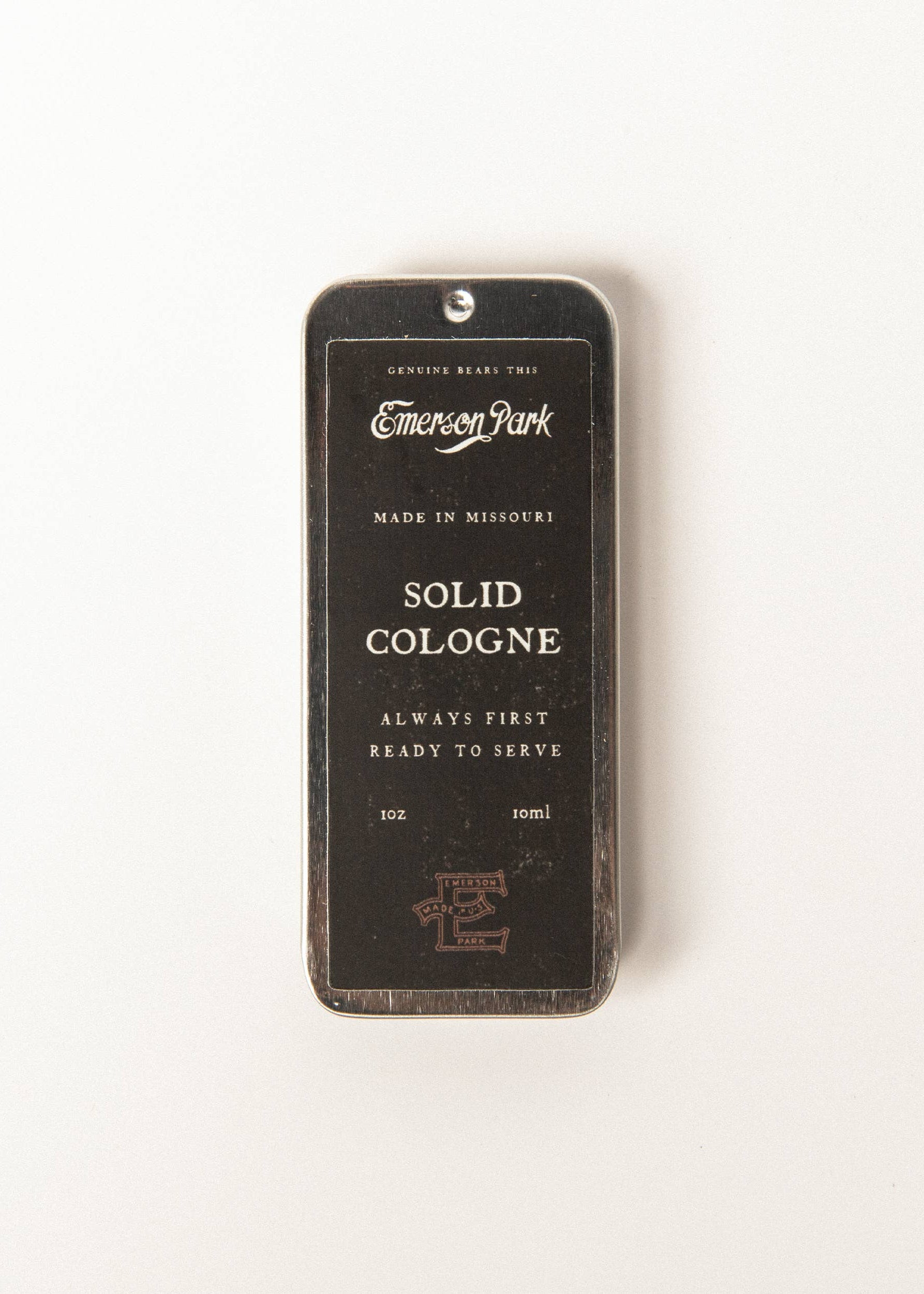 Bergamot & Juniper Travel Size Solid Cologne