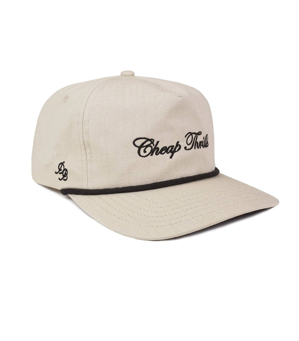 Cheap Thrills Rope Hat - Sand Tan Ripstop