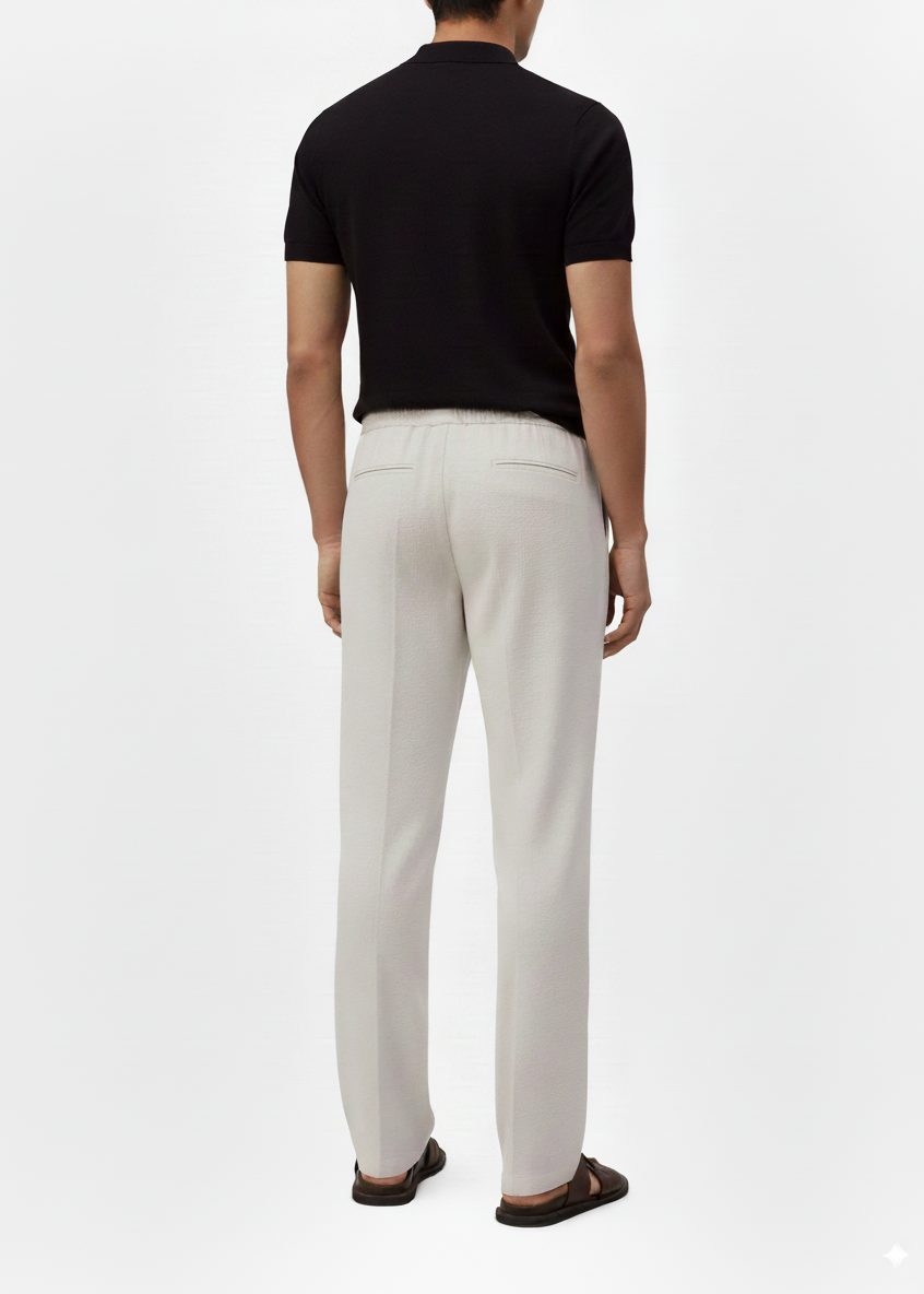 Hawk's Bay Natural Linen Blend Pant