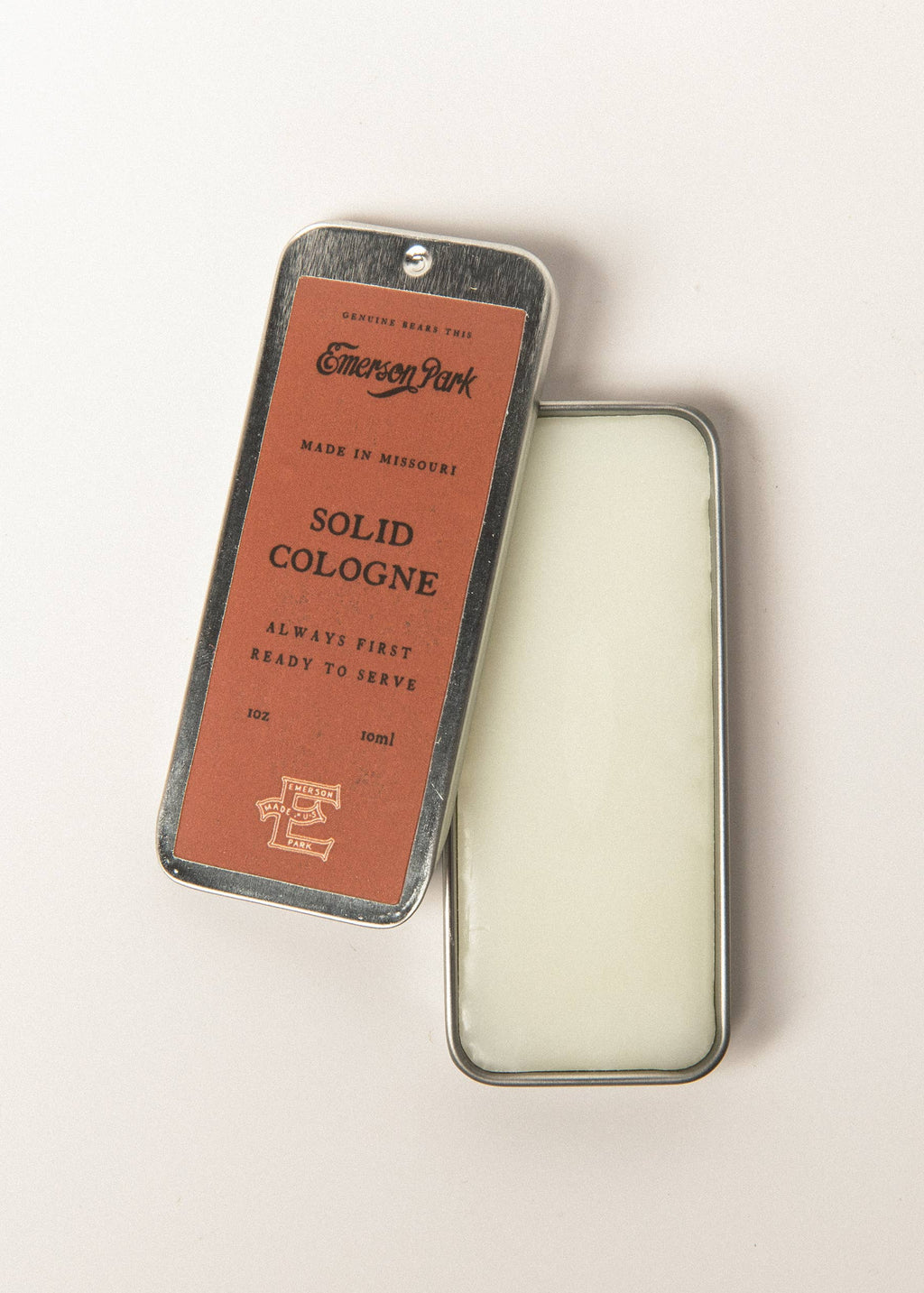 Mint & Tonka Bean Travel Solid Cologne