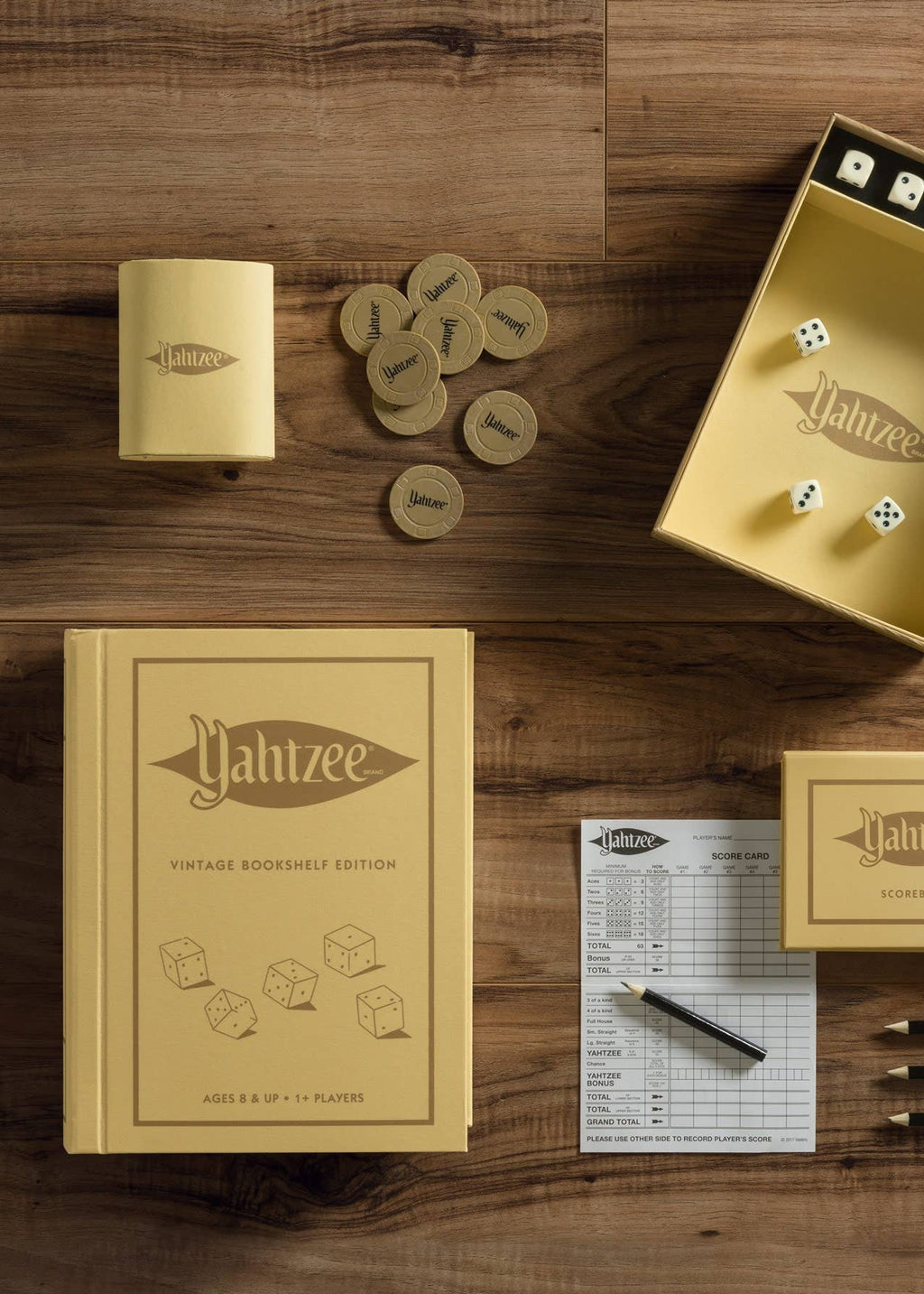 Yahtzee Vintage Bookshelf Edition