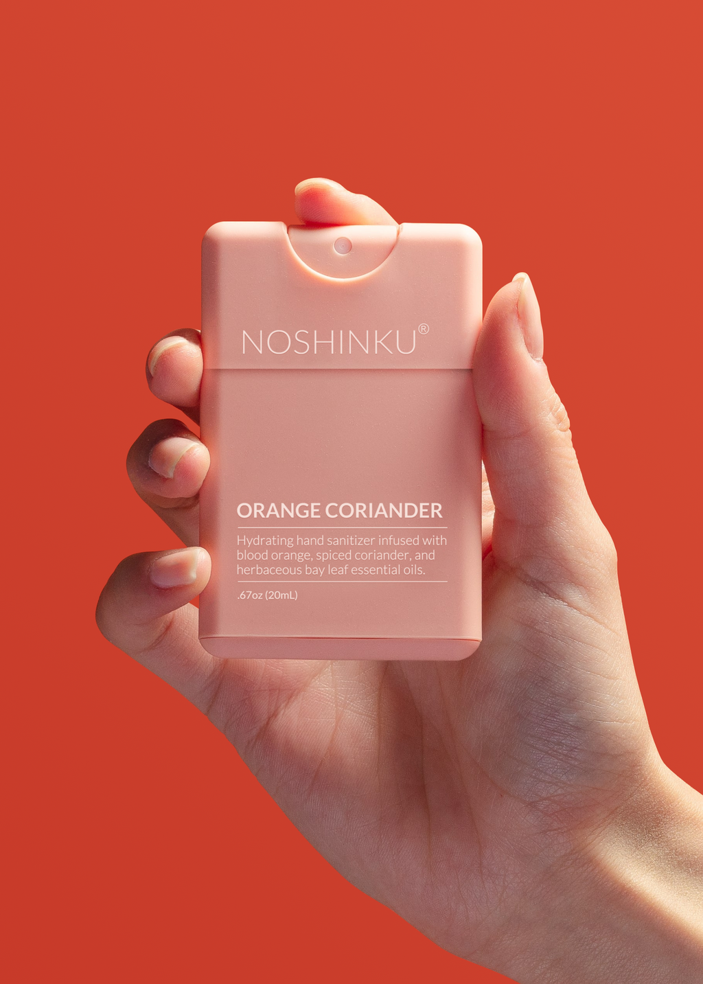 Orange Coriander Moisturizing Pocket Sanitizer