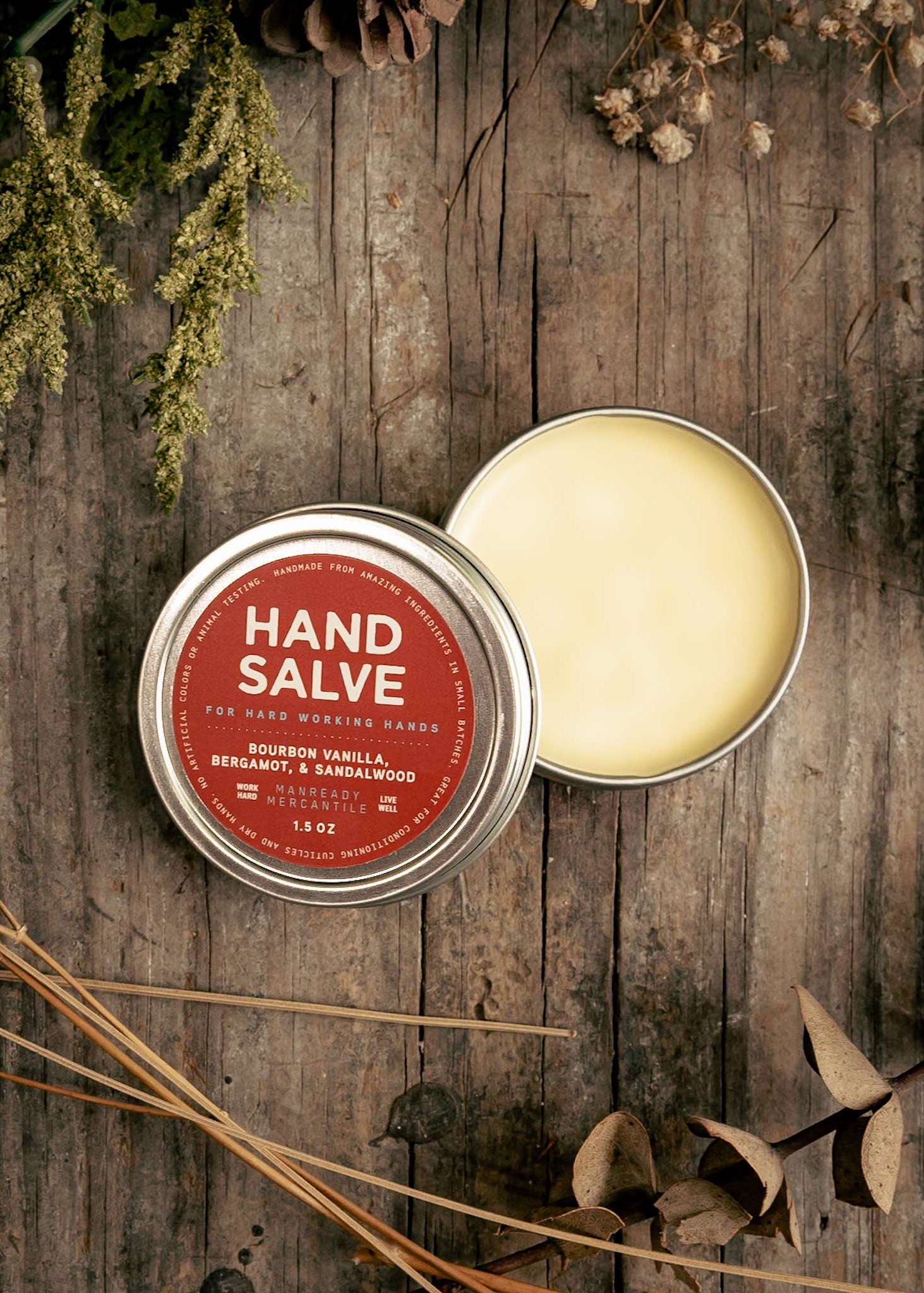 Bourbon Vanilla Hand Salve