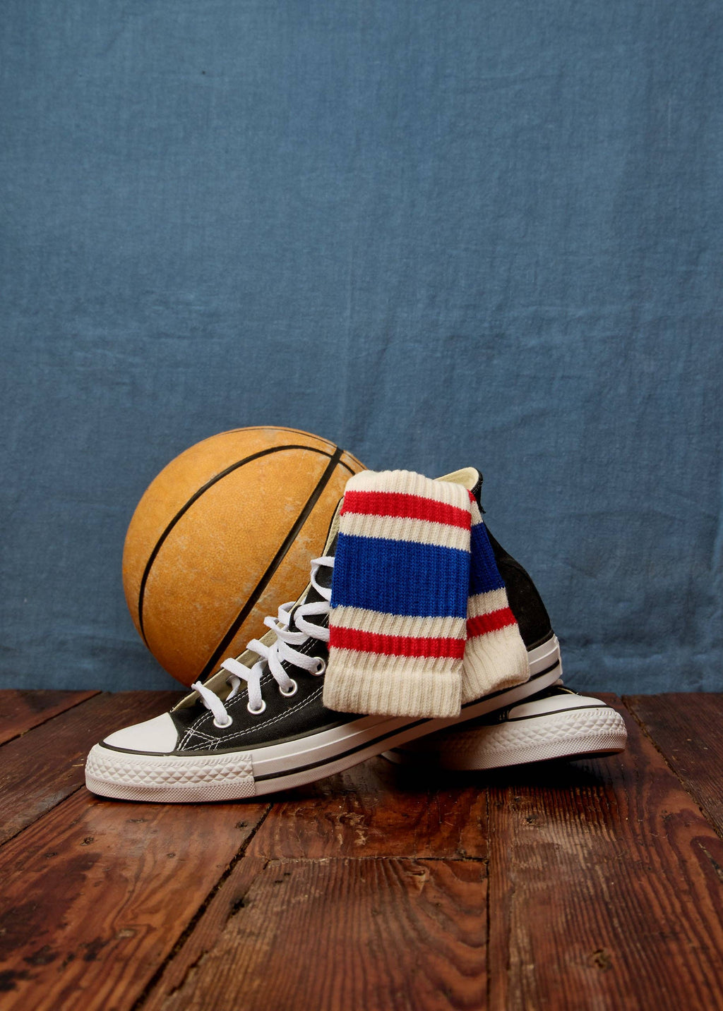 The Royal/Red Retro Stripe