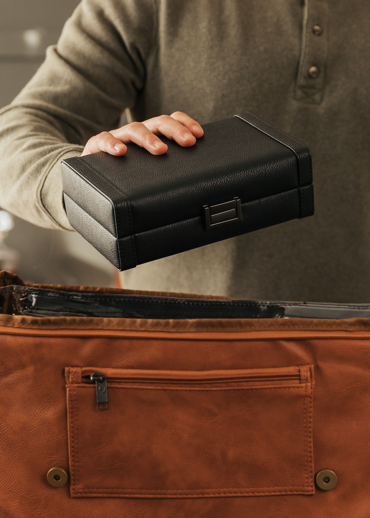 Maxwell 8-Cigar Travel Case