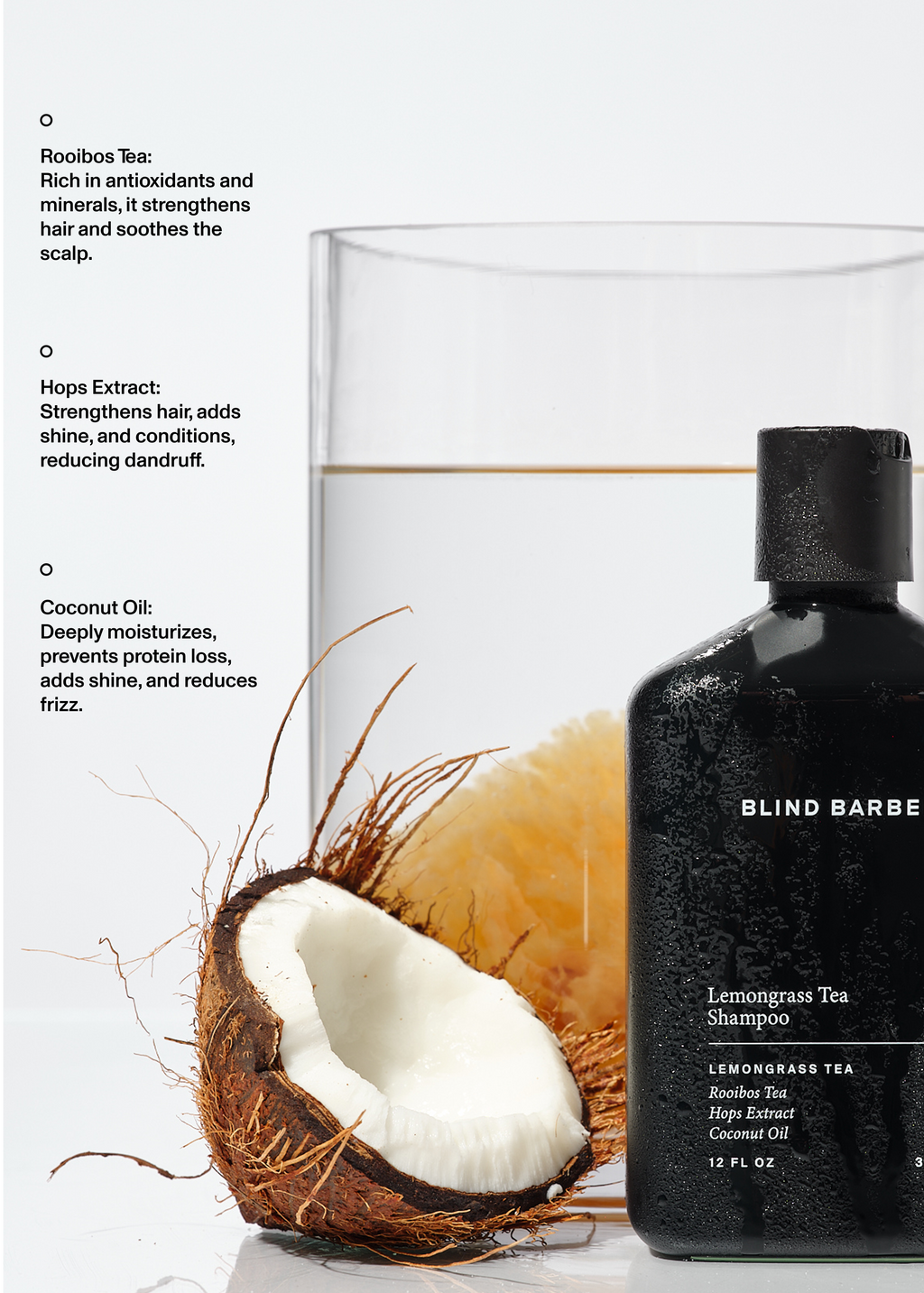 Blind Barber Lemongrass Tea Shampoo