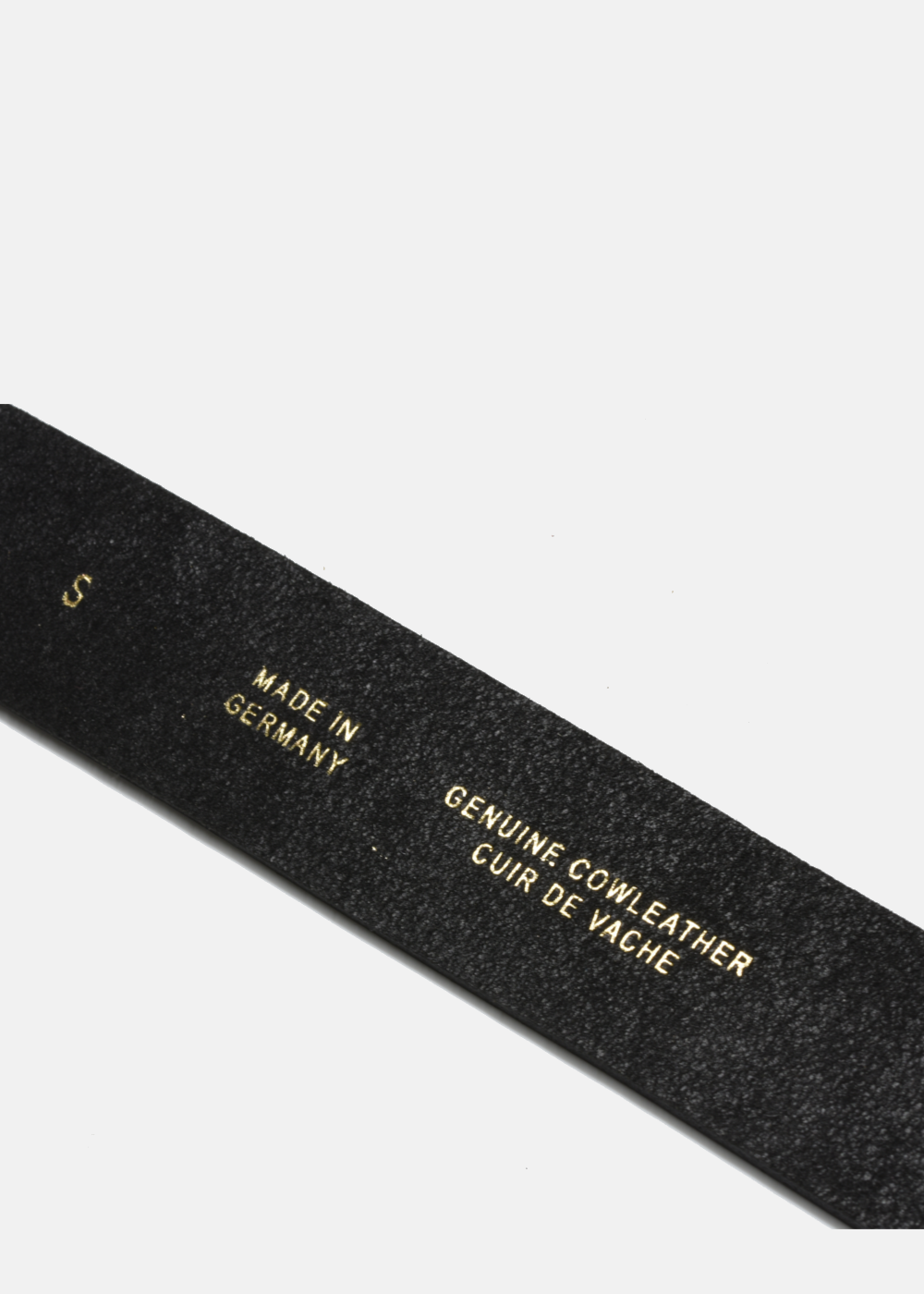 Wide Black Leather on Steel Buckle Belt