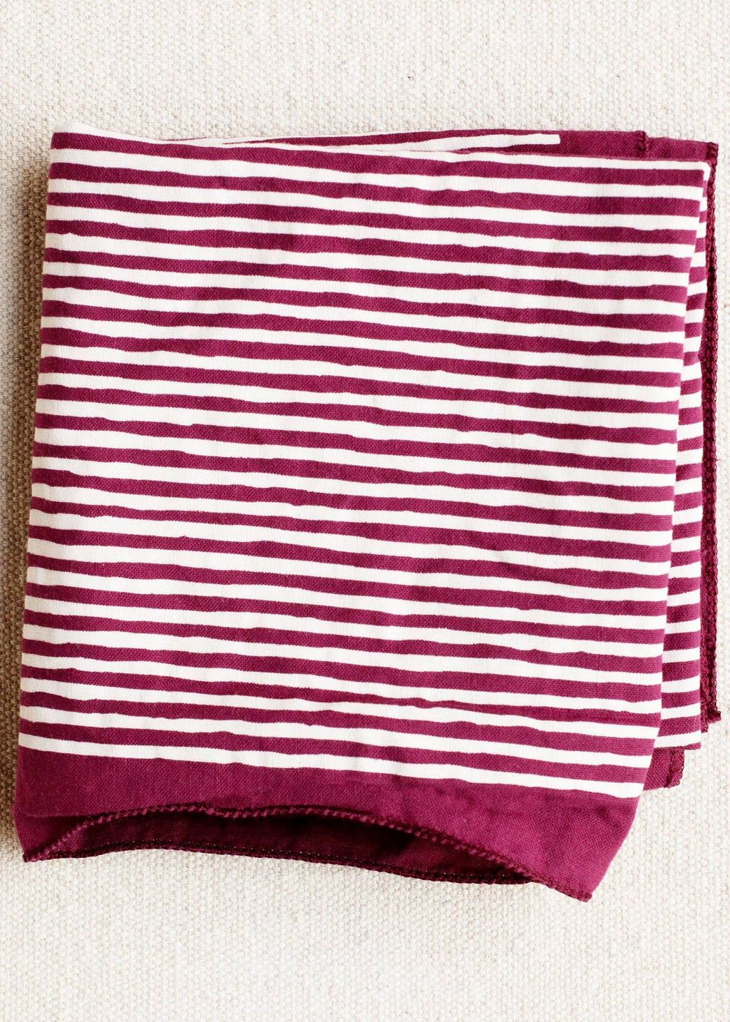 Wine Striped Bandana