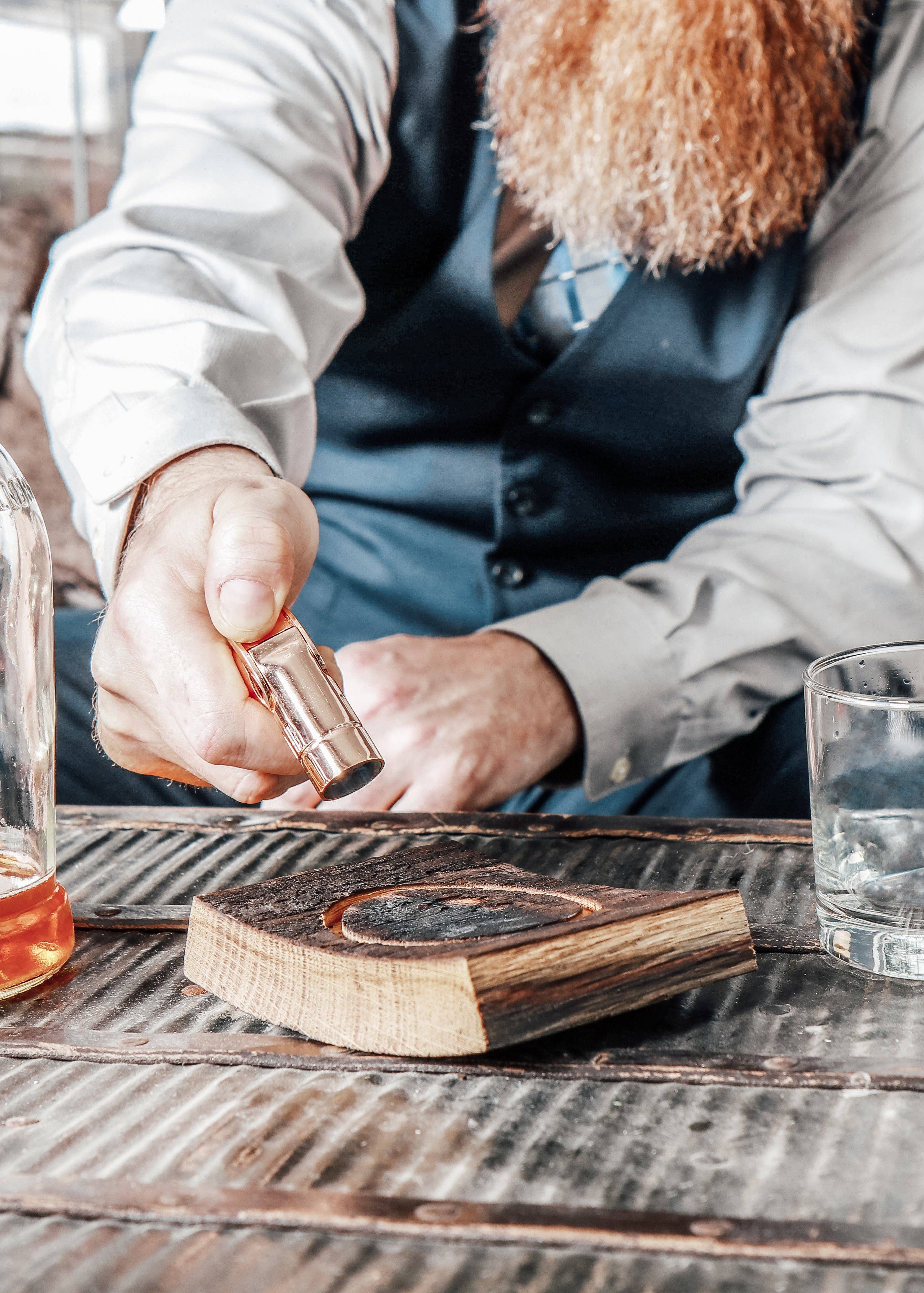 Whiskey Barrel Wood Smoked Cocktail Set