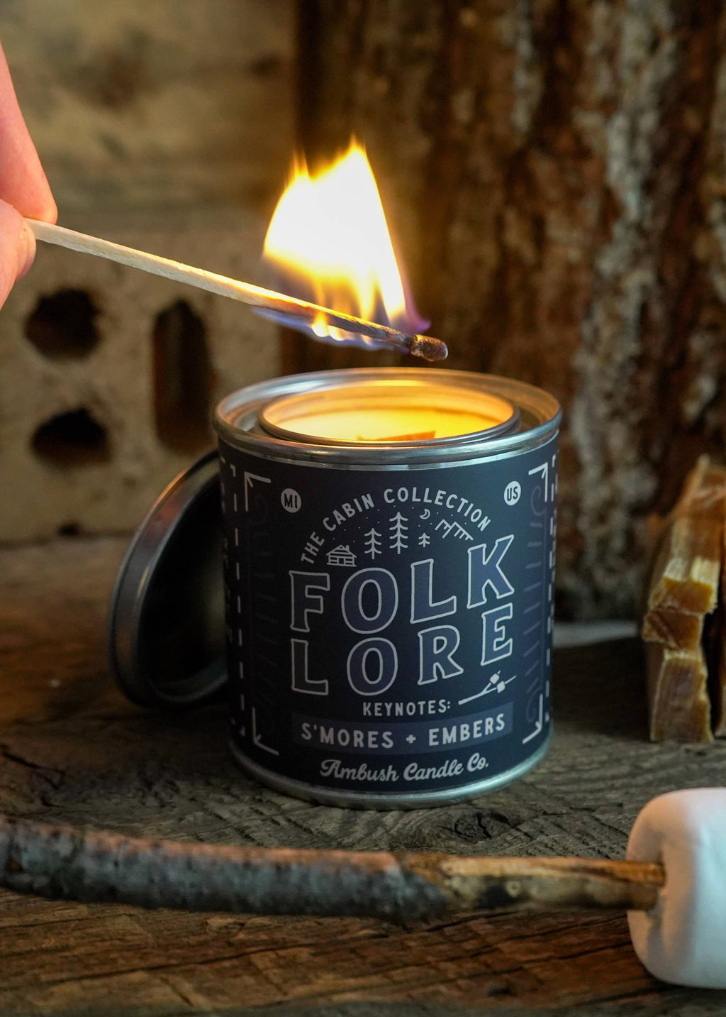 Folklore S'mores + Embers Candle