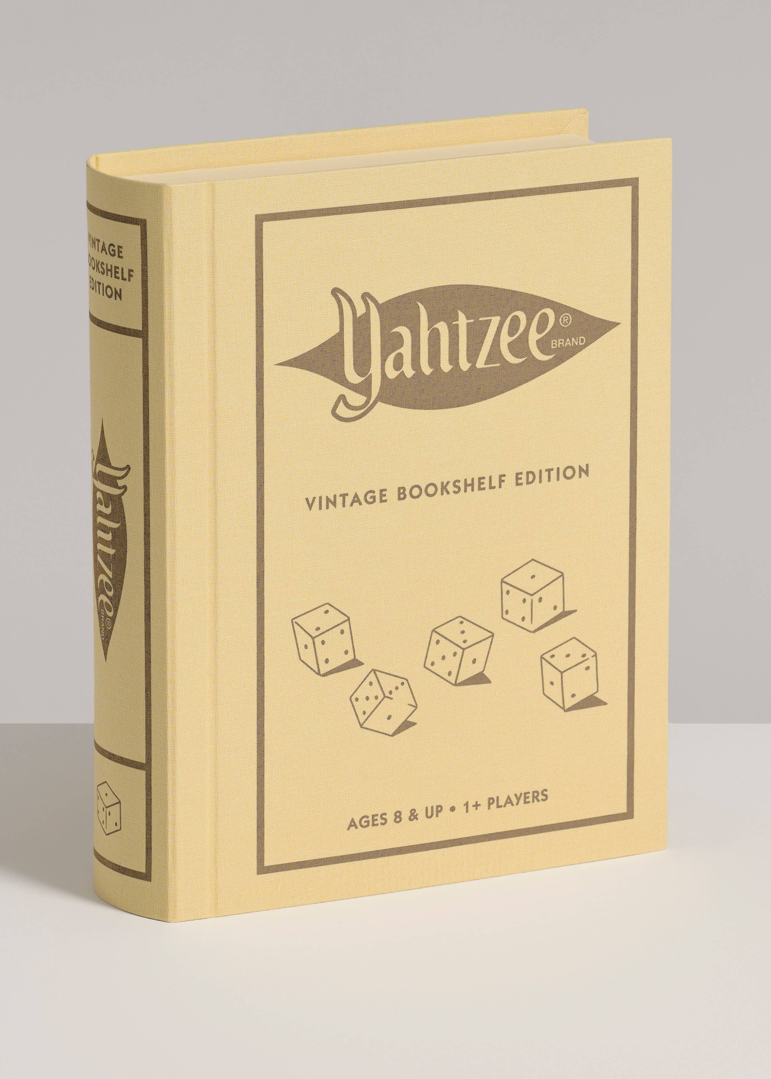 Yahtzee Vintage Bookshelf Edition