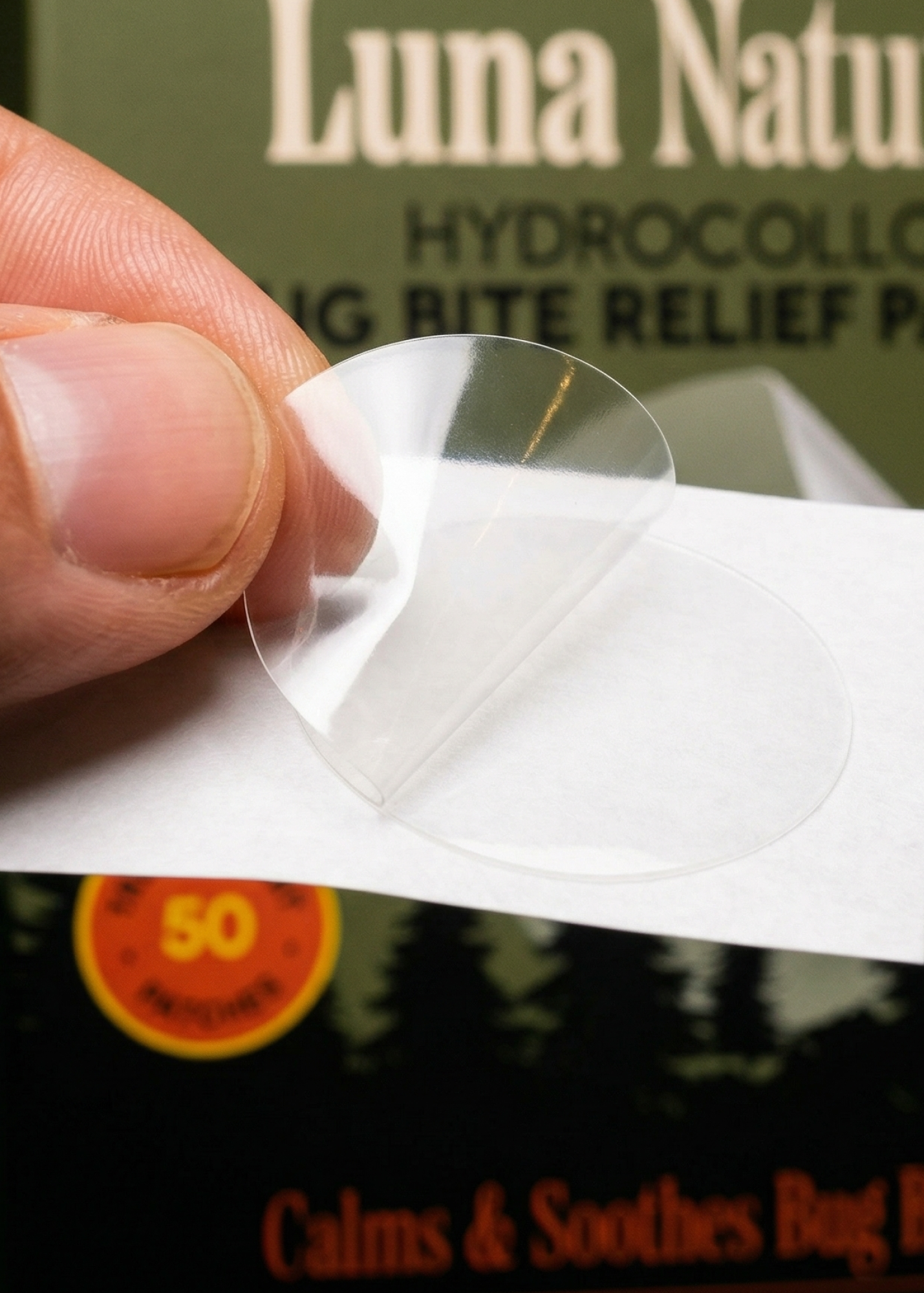 Hydrocolloid Bug Bite Relief Patches