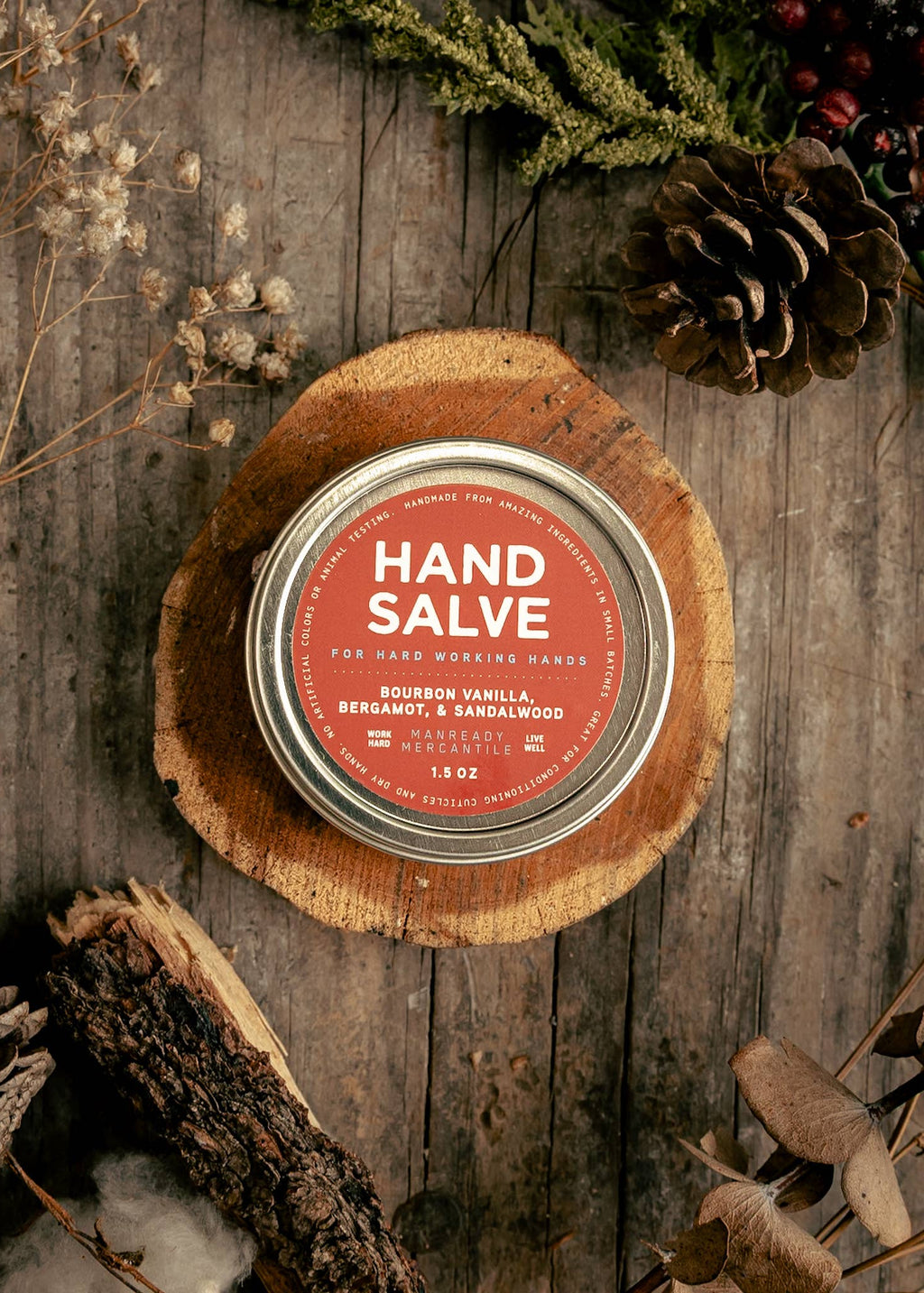 Bourbon Vanilla Hand Salve