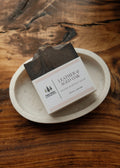 Leather & Aged Oak Handcrafted Soap Bar
