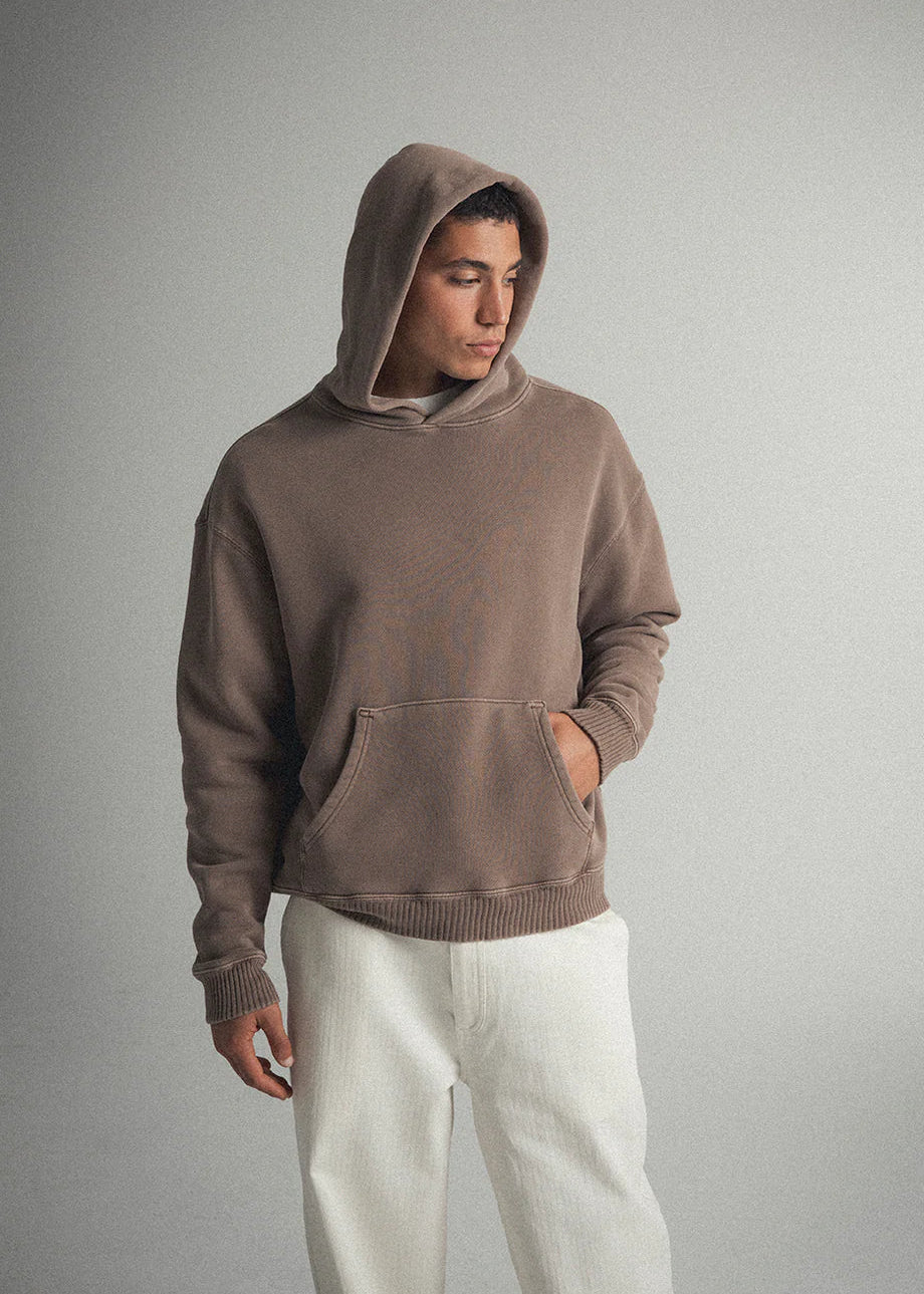 Elwood Vintage Brown Core Hoodie