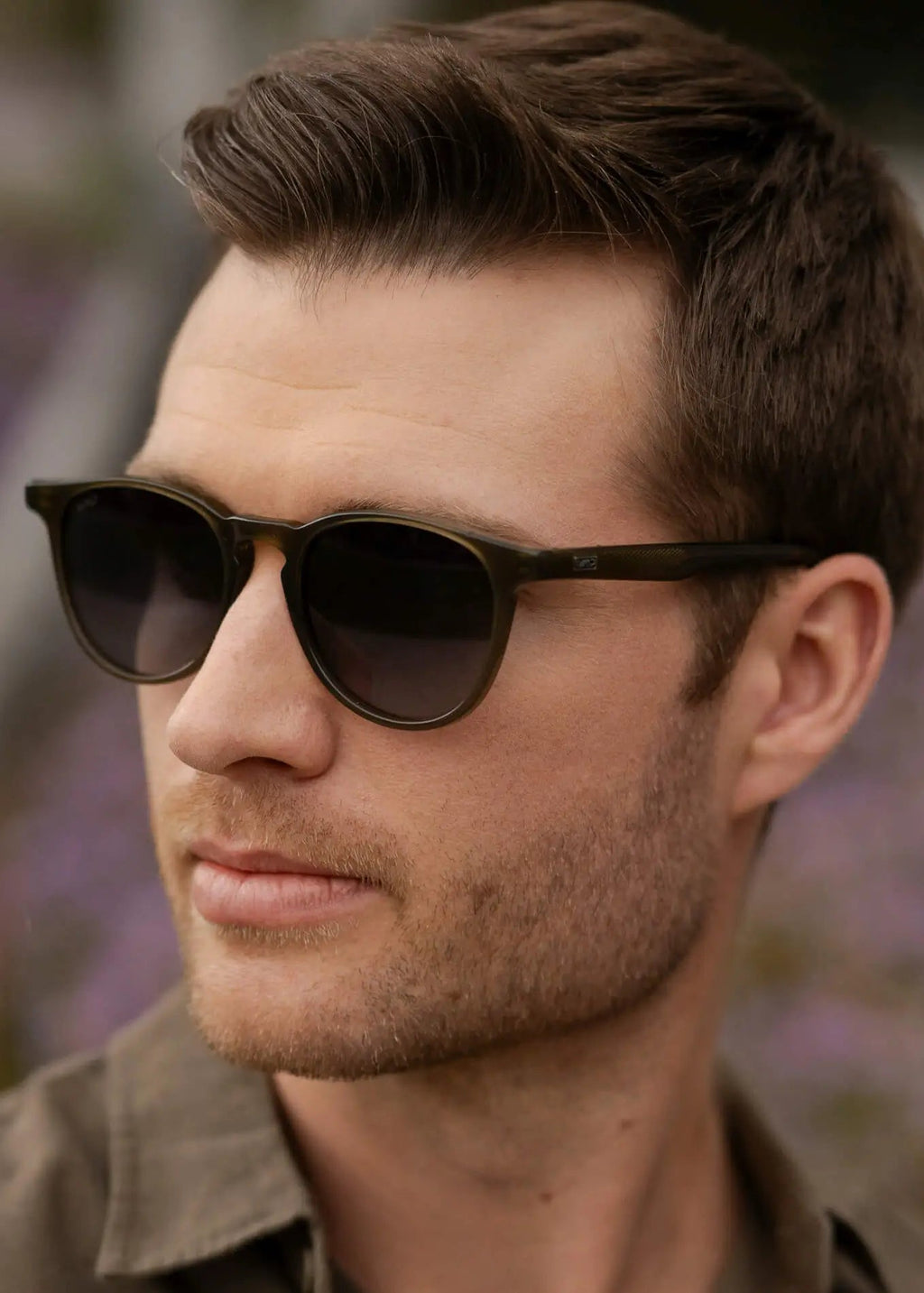 Green Rowan Polarized Sunglasses