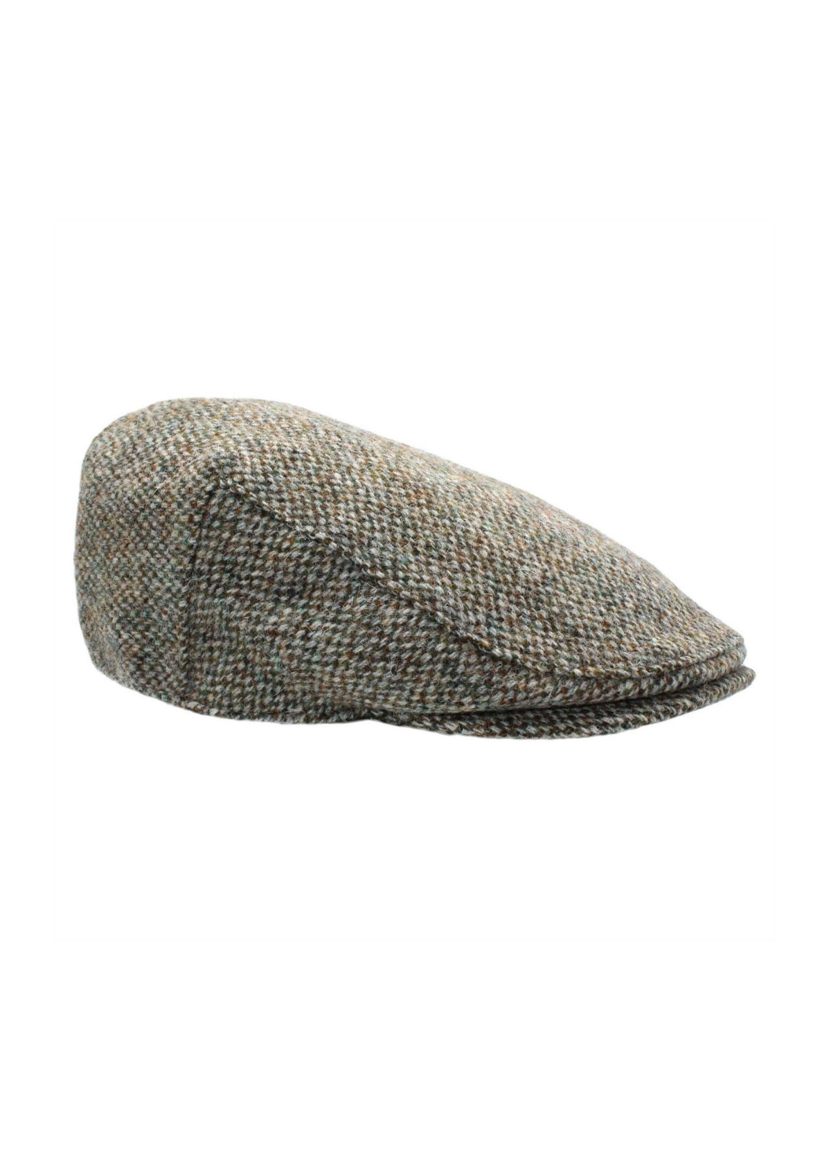 Pebble Highland Harris Tweed Flat Cap