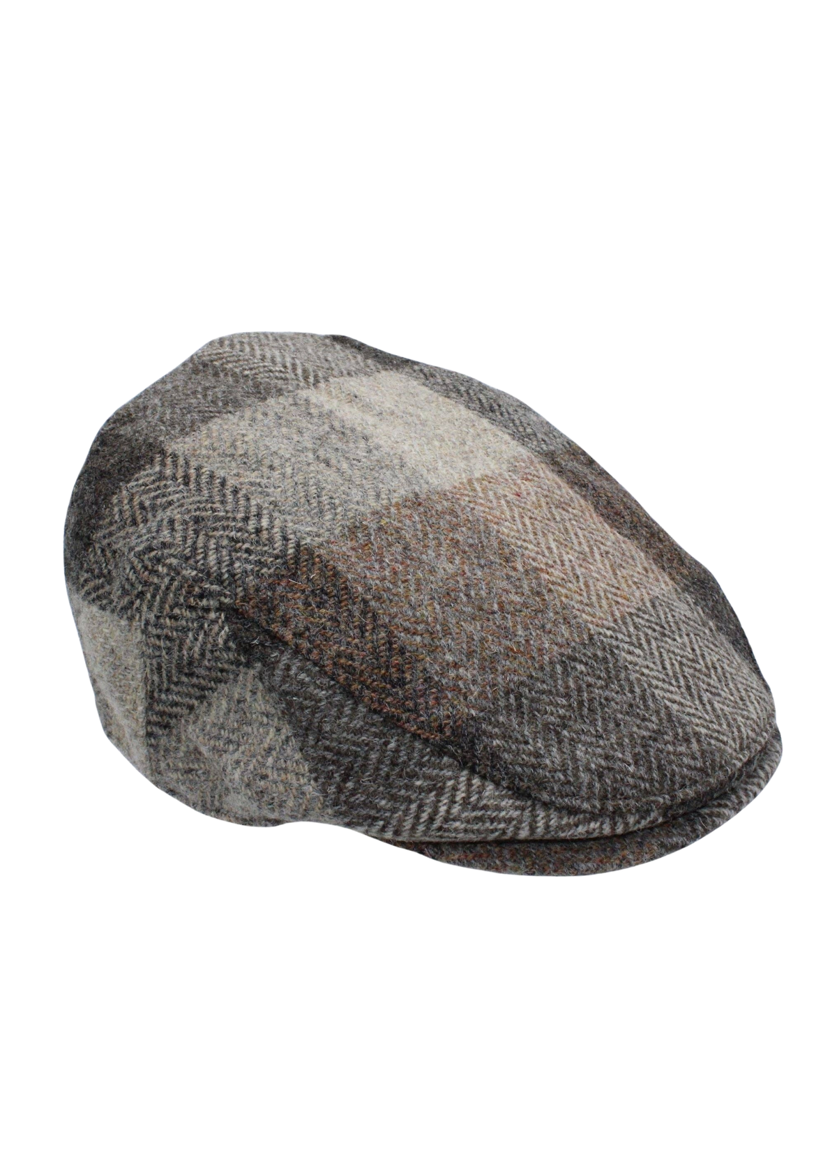 Fleece Highland Harris Tweed Flat Cap
