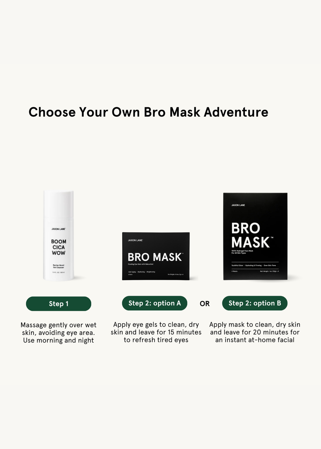 Bro Mask Facial Set