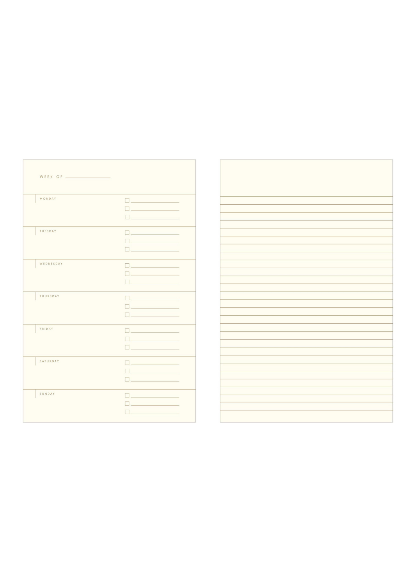 Grid Planner Journal