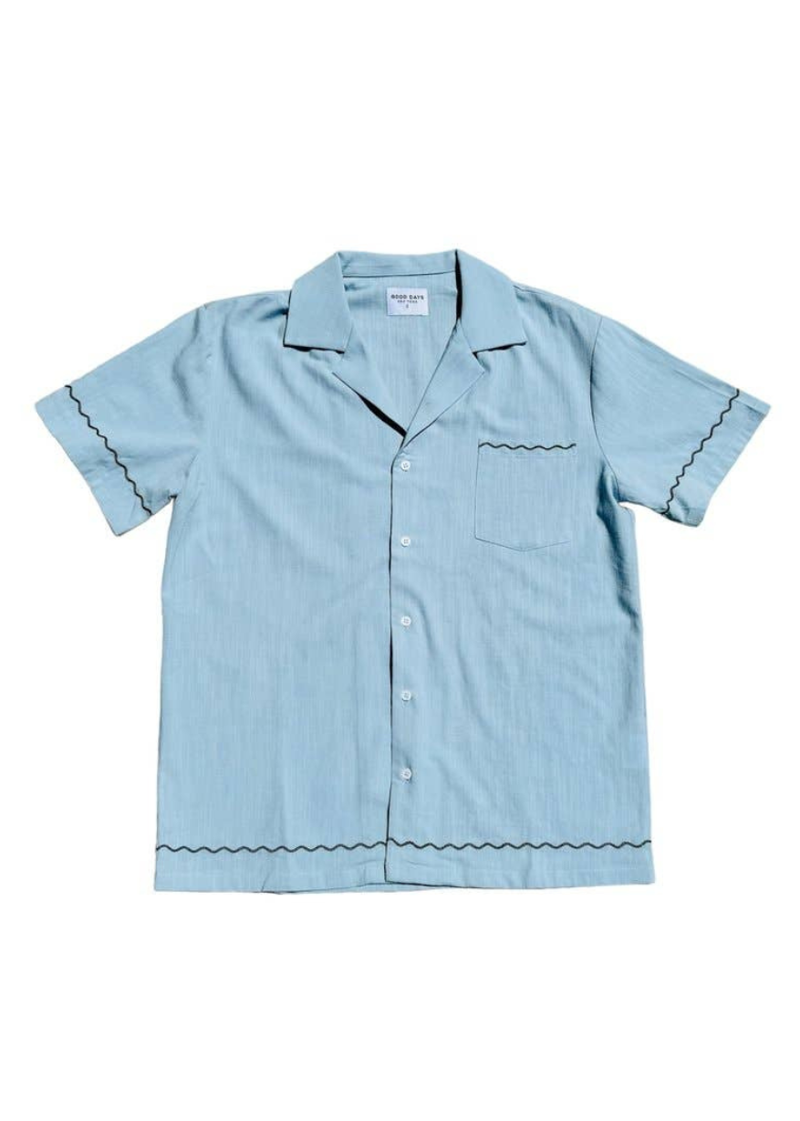 Dinner In Capri Camp Shirt