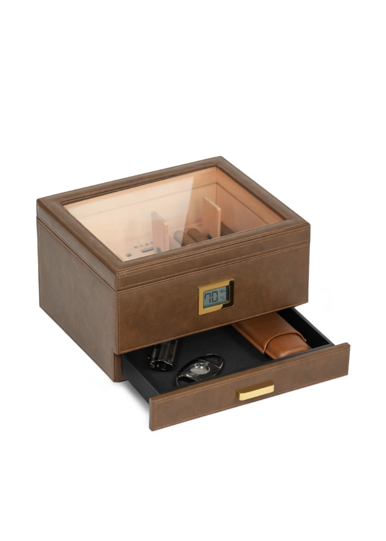 Belmont Glass Top Humidor