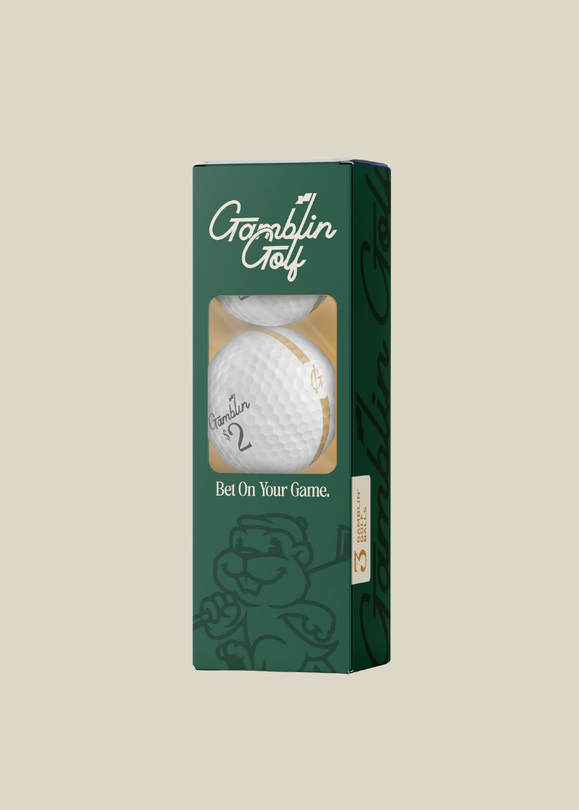 Gamblin' Golf 3 Ball Sleeve