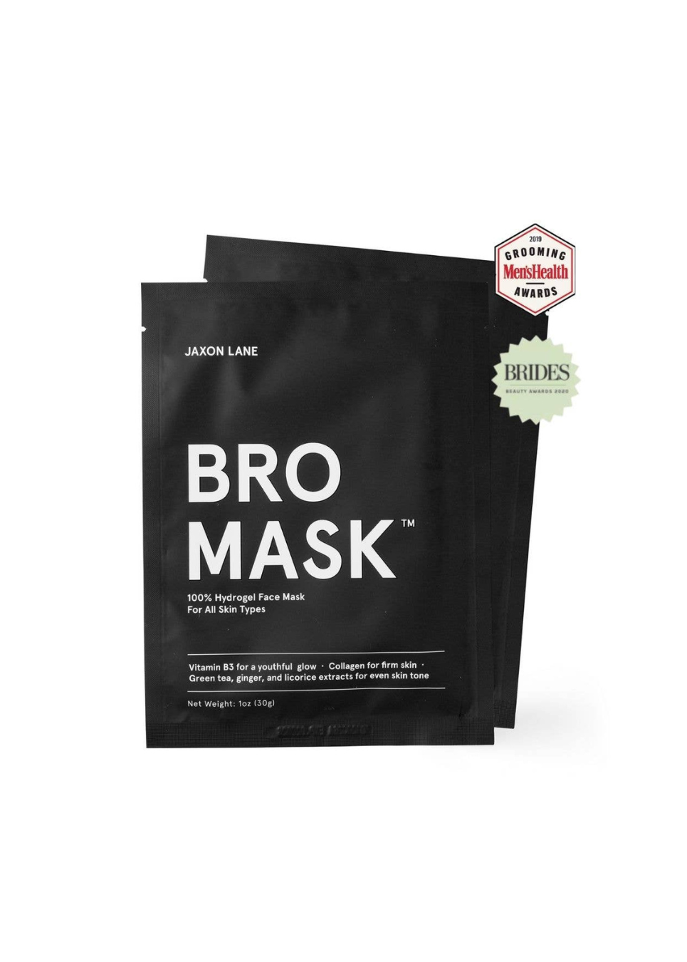 Jaxon Lane Bro Mask Hydrogel Face Mask Sheet
