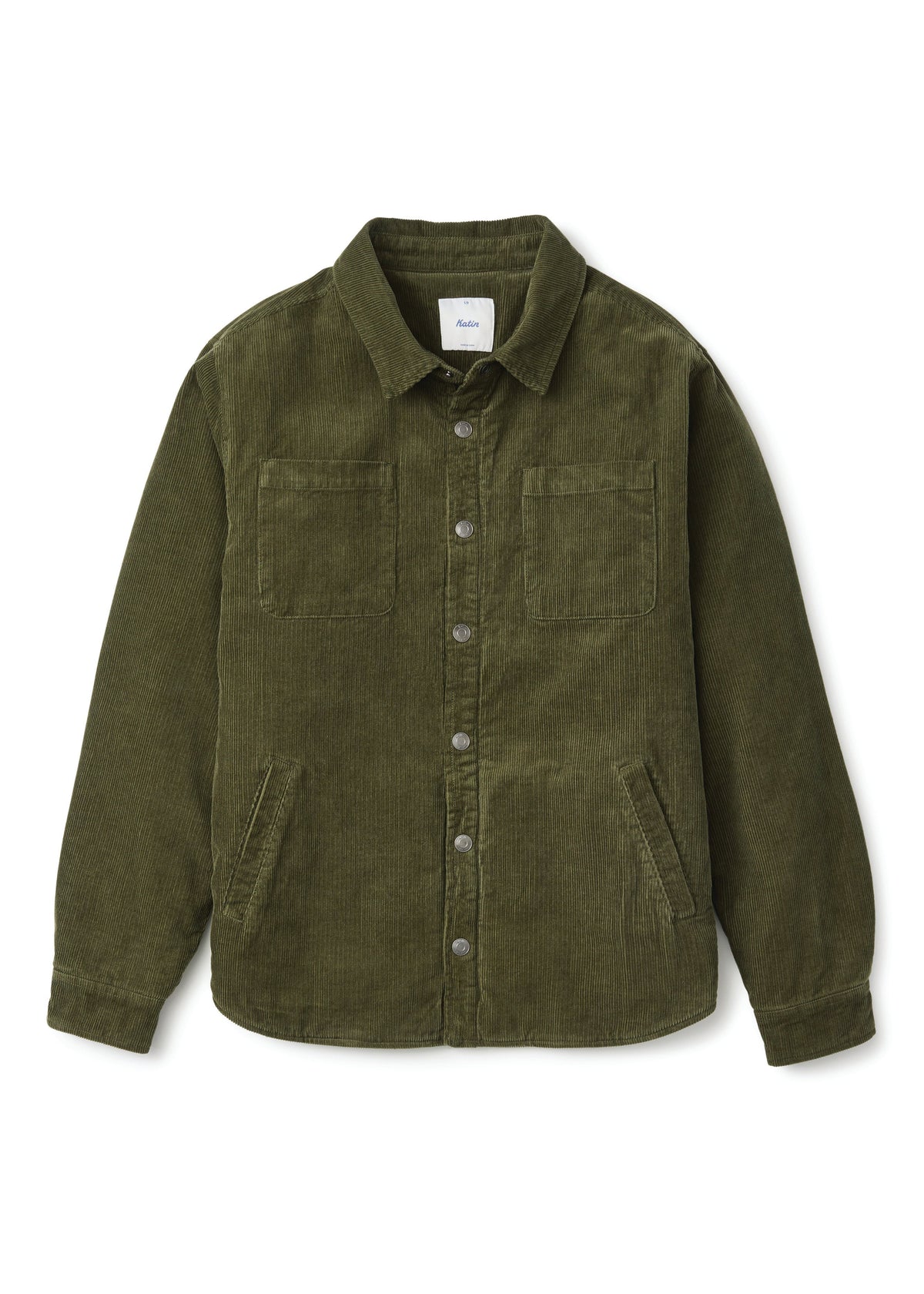 Dark Olive Harold Corduroy Shirt Jacket