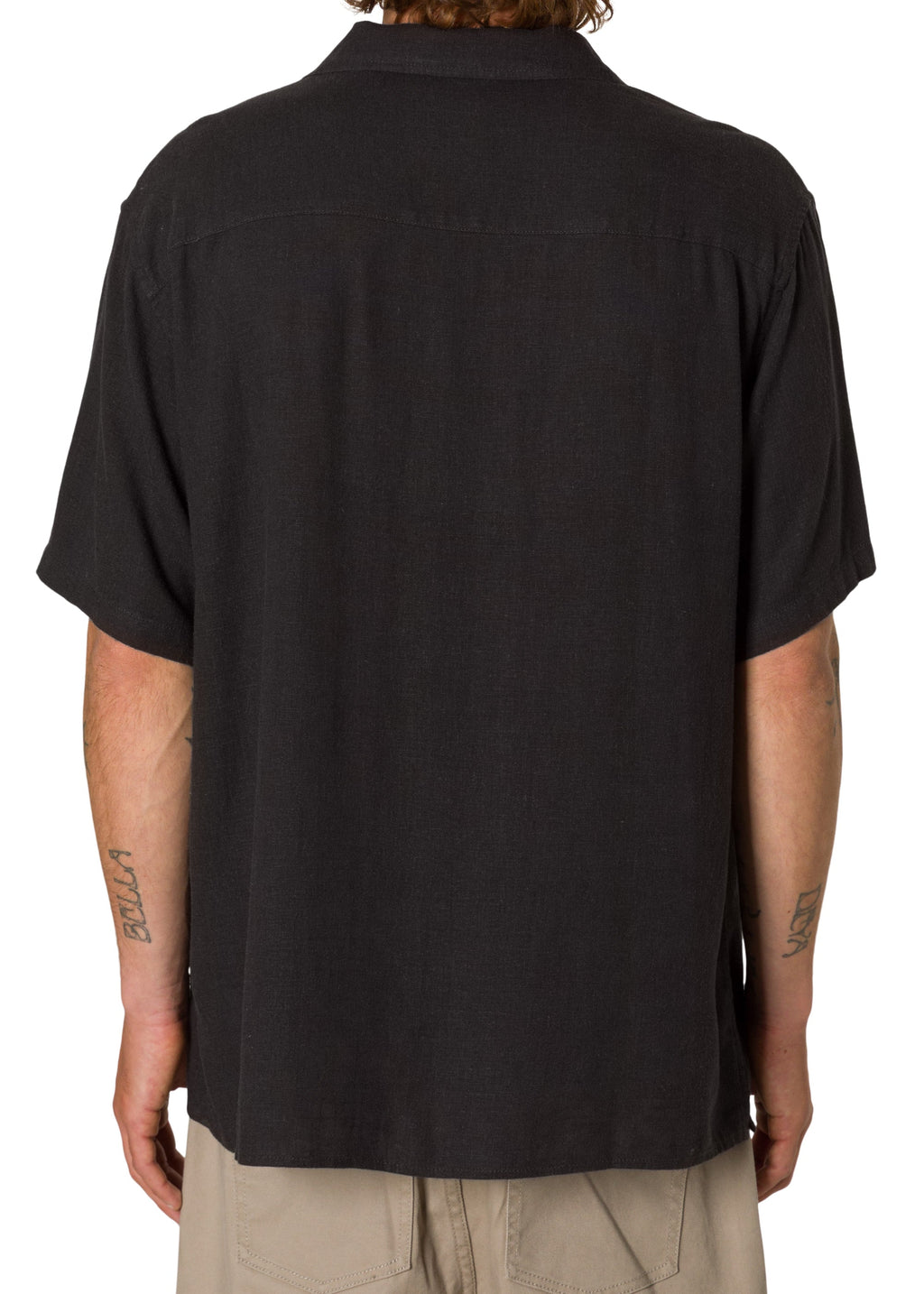 Black Wash Teller Shirt