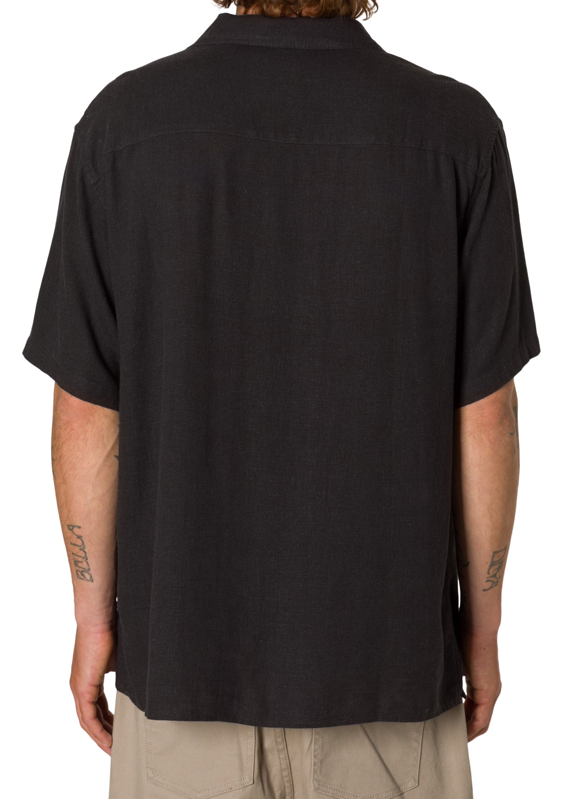 Black Wash Teller Shirt
