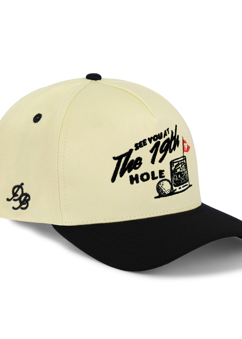 Cream The 19th Hole Hat