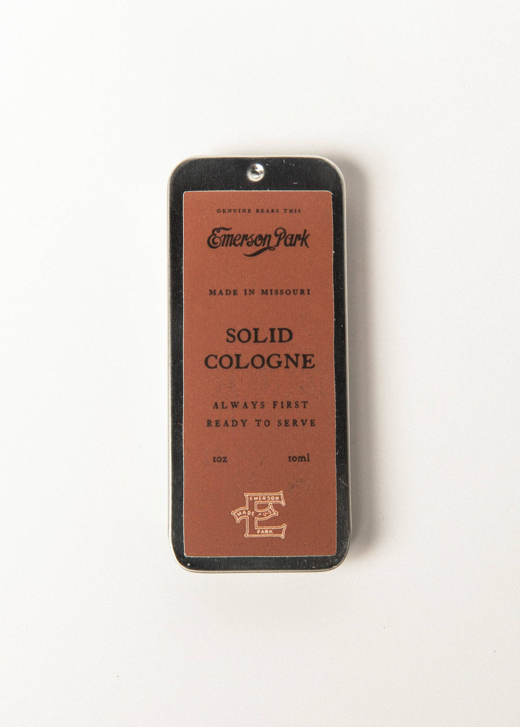 Mint & Tonka Bean Travel Solid Cologne