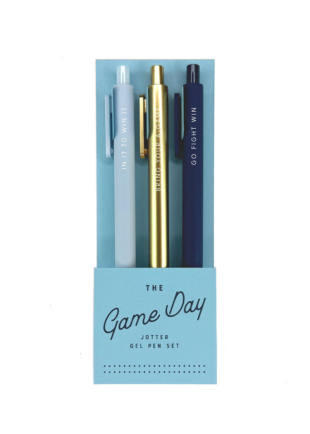 Game Day Jotter Gel Pen Set