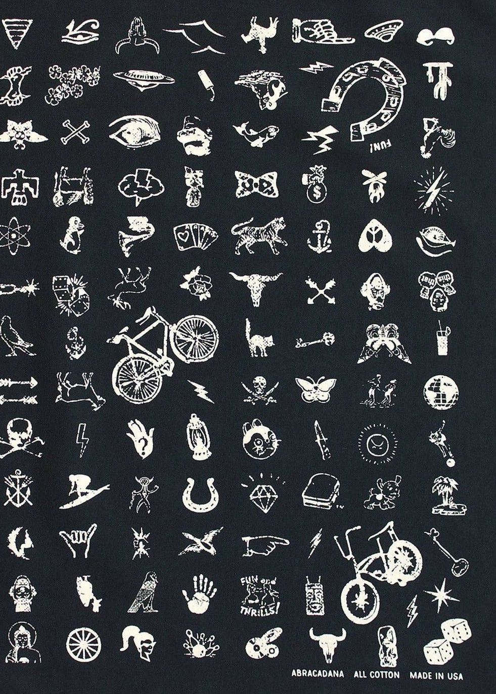 Black Big Fun Bandana