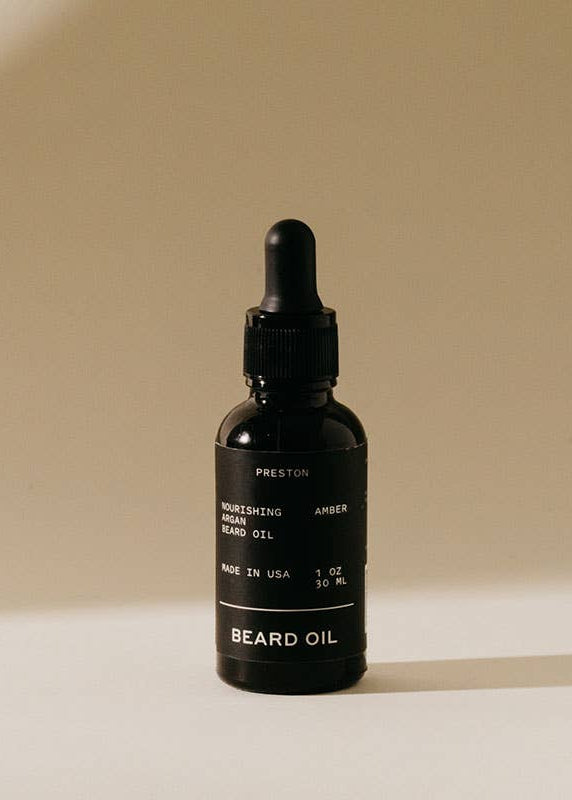 Preston Grooming Argan Oil Infused Beard Oil