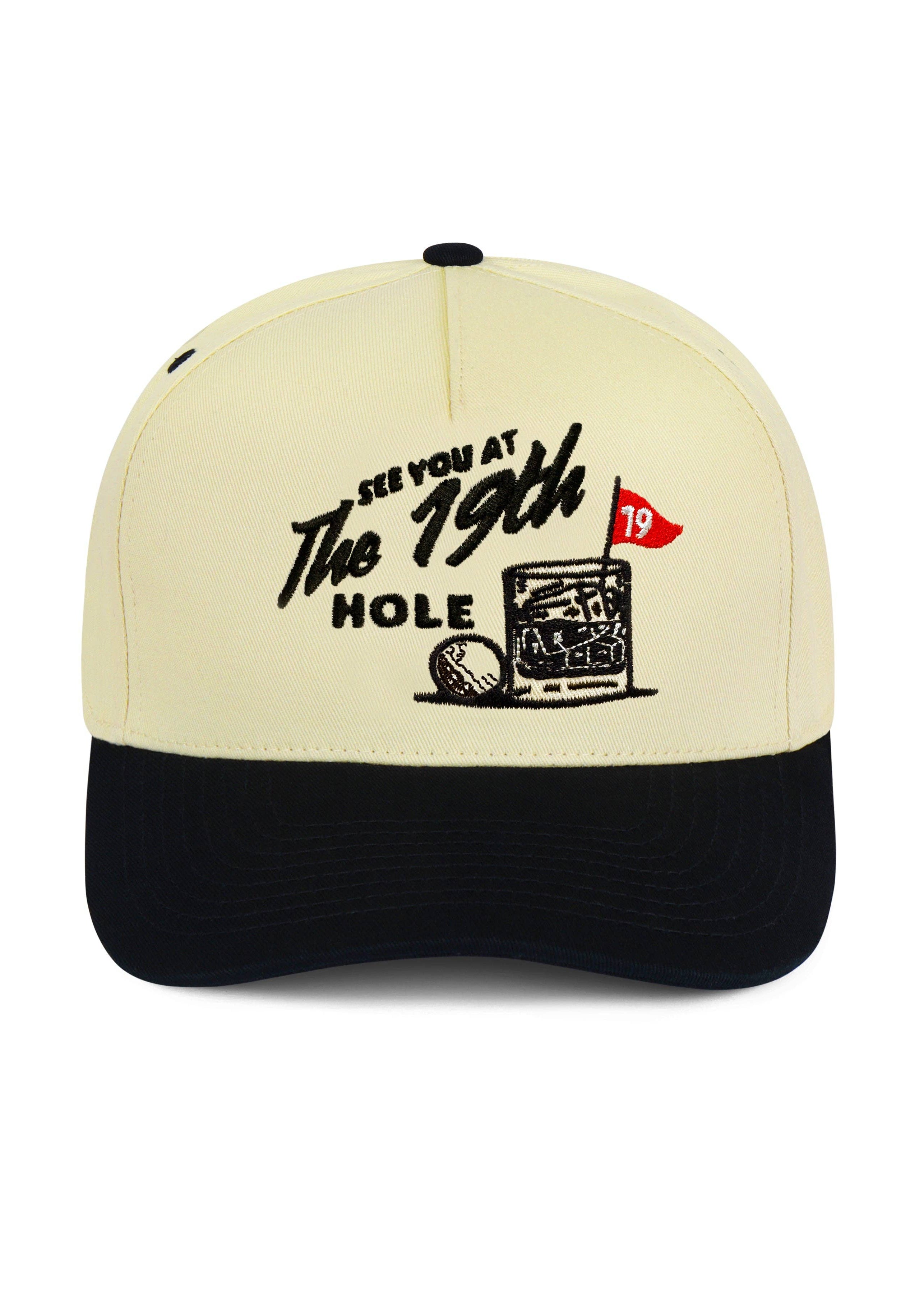 Cream The 19th Hole Hat