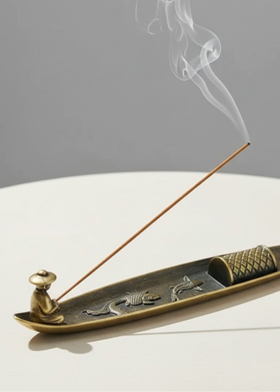 Fishing Incense Burner