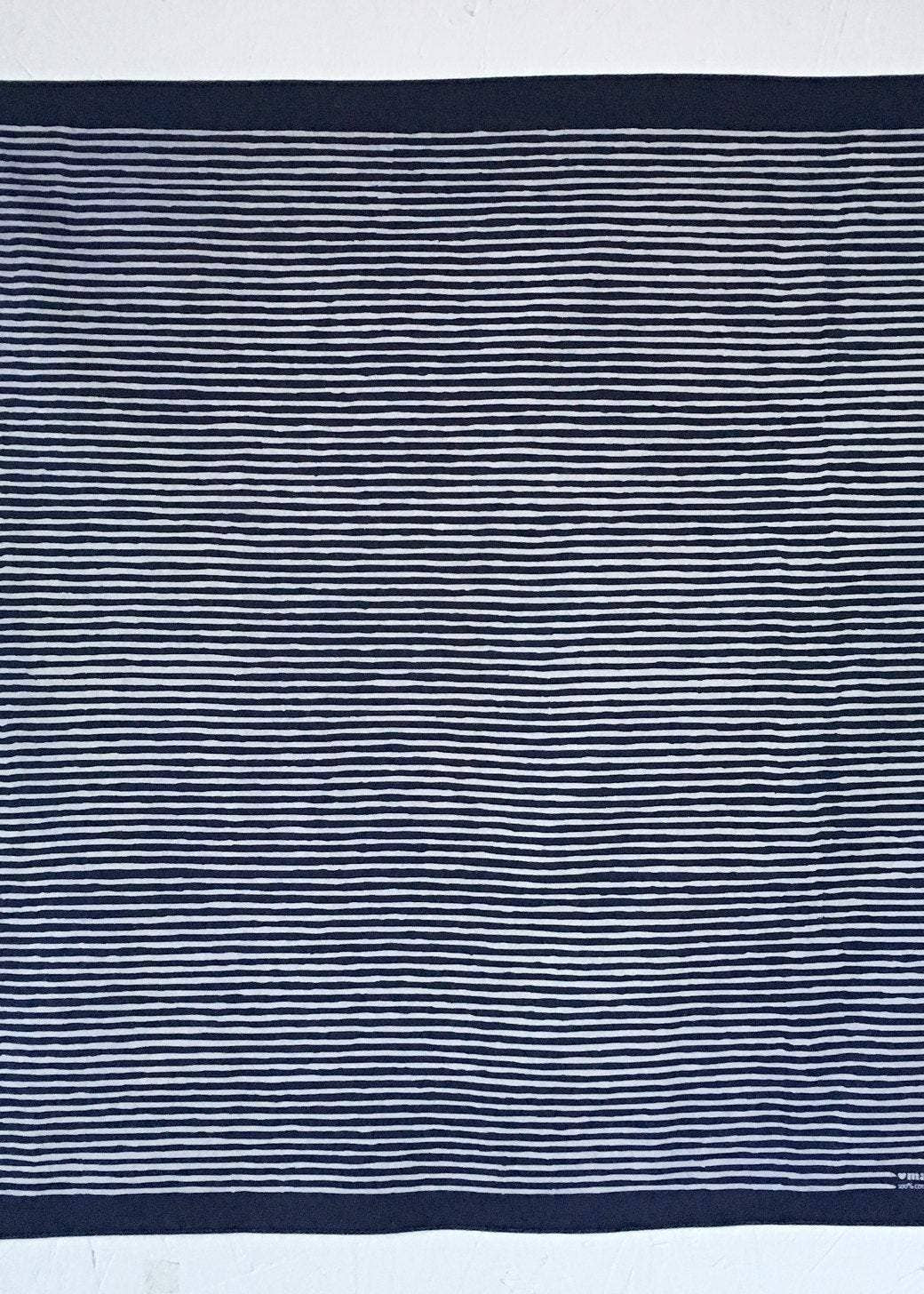 Navy Striped Bandana